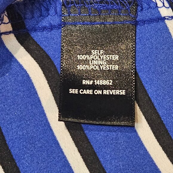 Torrid Striped Blouse 1X - Picture 7 of 8